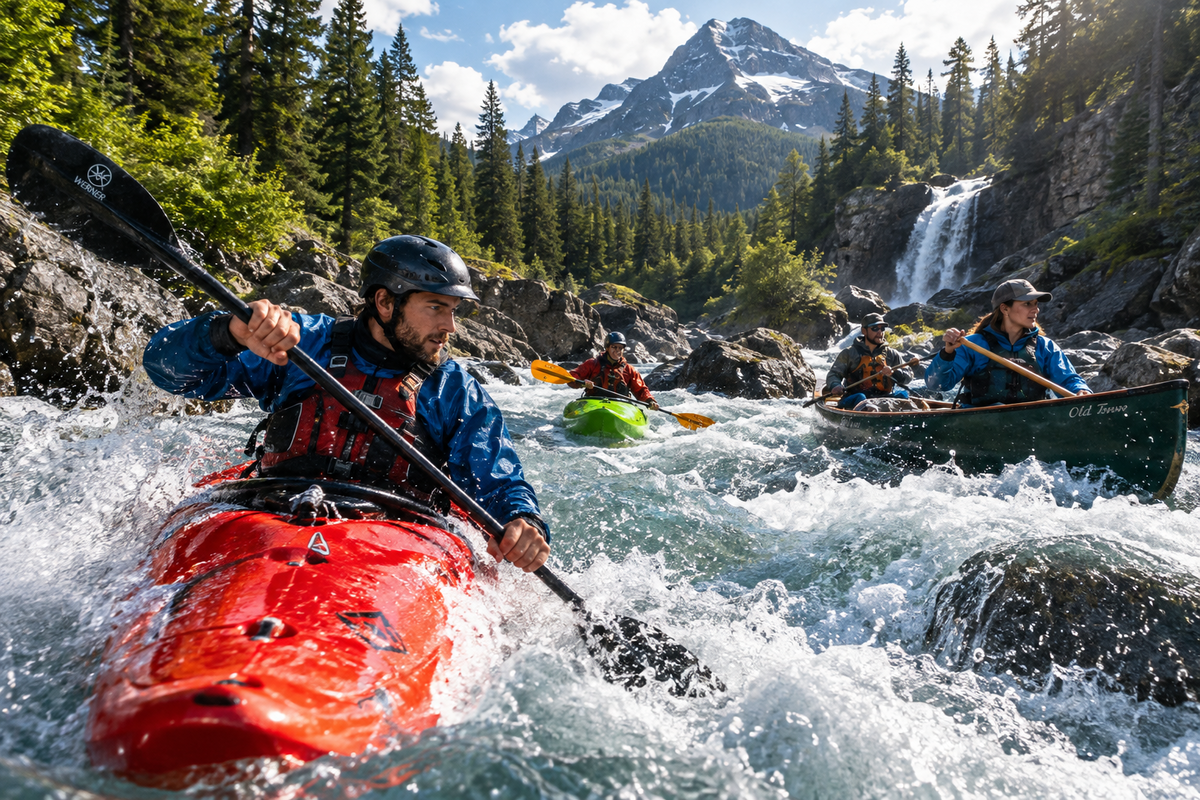 Kayak and Canoe