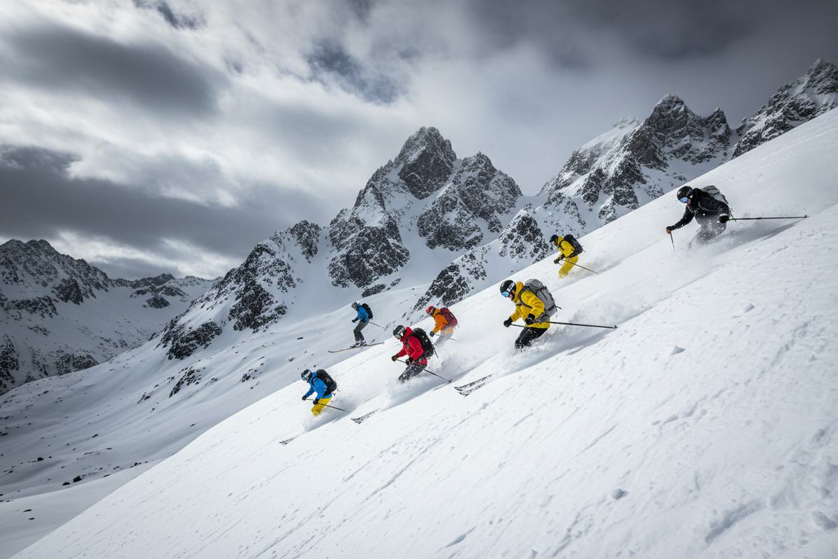 Skiing