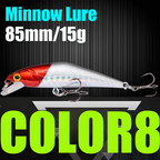 AFISHLURE Fishing Lure Wobblers Trout  85mm/15g Minnow  Hard Baits Iscas Artificial Pesca Leurre