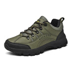 Boots Men's Autumn And Winter Outdoor Sneakers Leather Low-top Hiking Shoes Small Wholesale Delivery