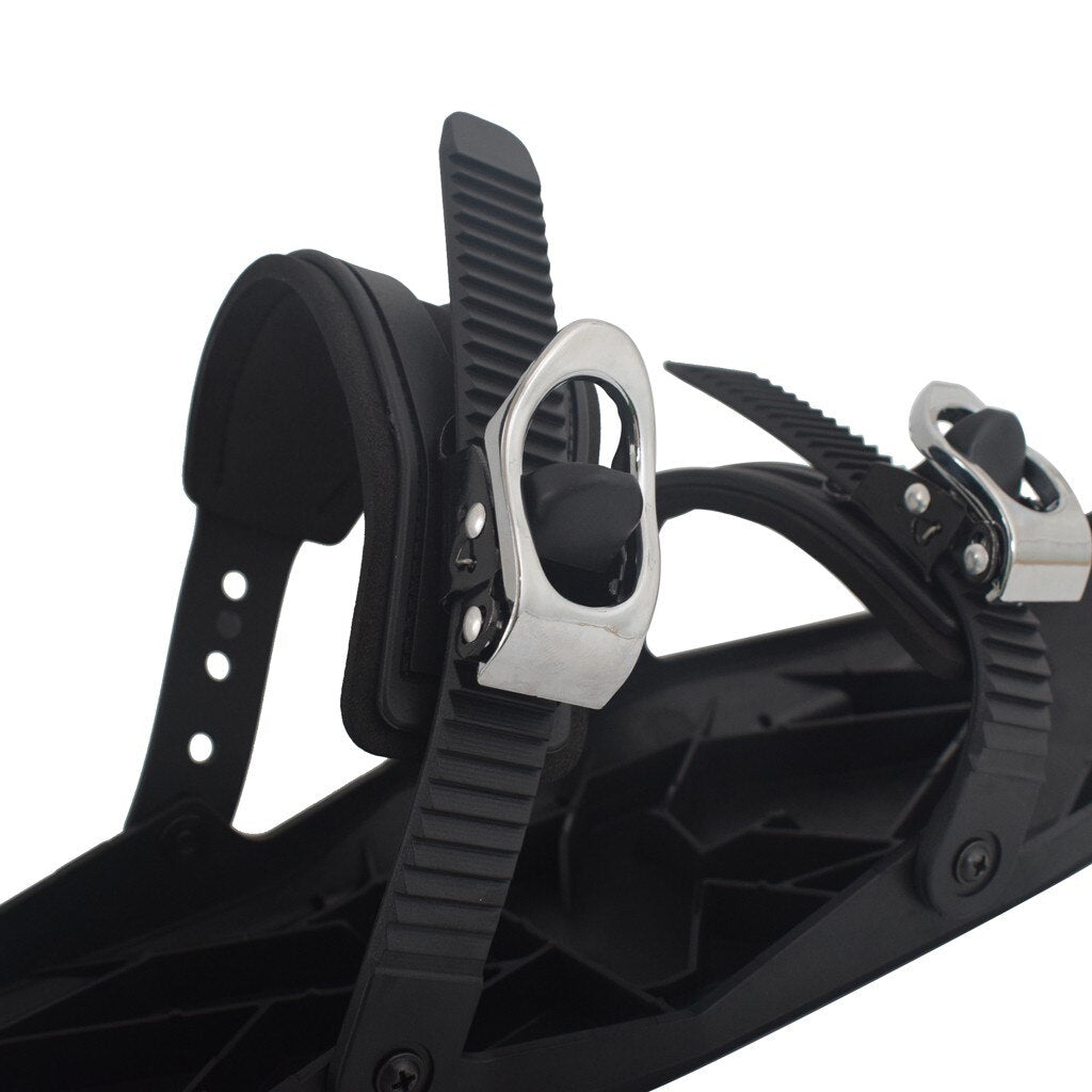 Skiing Mini Sled Outdoor Snow Board Ski Boots High Quality Adjustable Bindings Portable Skiing Shoes Combine Skates With Skis