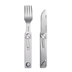 2-in-1 Folding Cutlery Set Knife & Fork