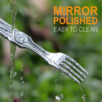 2-in-1 Folding Cutlery Set Knife & Fork