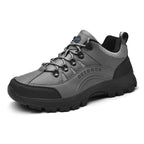 Boots Men's Autumn And Winter Outdoor Sneakers Leather Low-top Hiking Shoes Small Wholesale Delivery