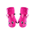 New Children's Ski Gloves Fleece-lined Girls' Cartoon Cute Baby Boy Mittens