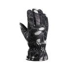 Autumn And Winter Fleece-lined Thickened Camouflage Tactics Ski Warm Gloves