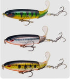 Road Sub-bait Propeller Tractor Hard Bait Floating Water Pencil Lure Bait