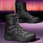 Breathable Leather Hiking Boots High-top Outdoor Climbing Shoes And Rugged Work Boots For The Wildernes