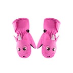 New Children's Ski Gloves Fleece-lined Girls' Cartoon Cute Baby Boy Mittens