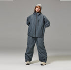 Unisex Windproof And Waterproof Loose-fitting Fashionable Ski Suit Set