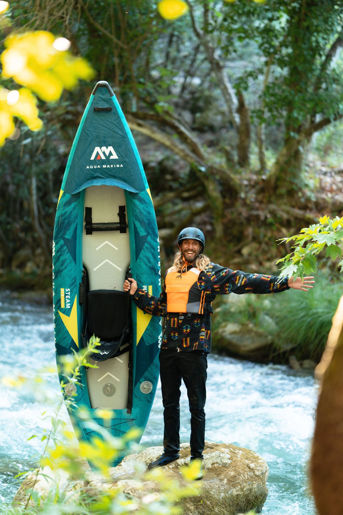 Aqua Marina STEAM 10'3" Inflatable Versatile/Whitewater Kayak