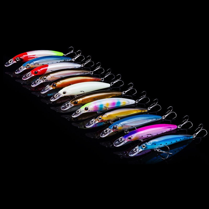 Fishing Wobblers Lure For Fishing Minnow 11cm 14g  All Goods For Fish Lures Artificial Bait Pencil Feeder Luminous Fishing