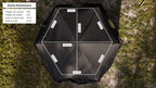 Dome Sauna Tent | 8-person portable sauna