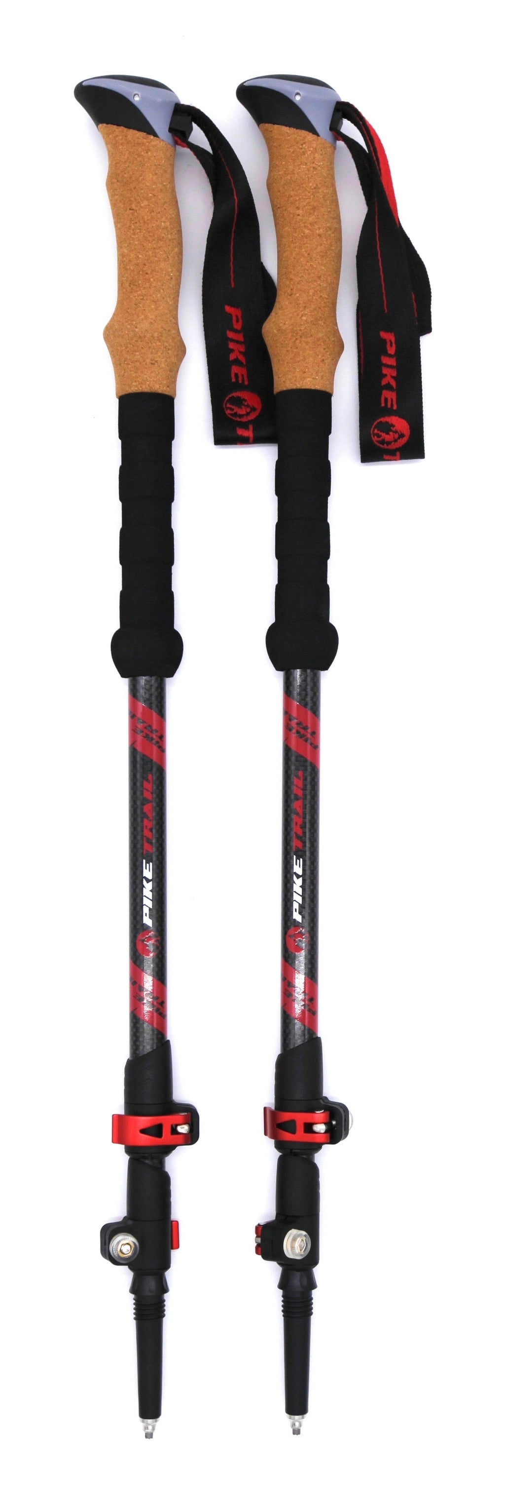 Pike Trail Carbon Fiber Trekking Poles – Lightweight, Adjustable Hiking Poles for Every Adventure