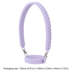 40oz Neoprene Water Bottle Carrier Bag For Stanley Quencher Cup Sleeve with Adjustable Shoulder Strap Water Bottle Holder Pouch
