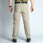 Men’s Hiking Pants: Convertible, Lightweight, Waterproof, Quick Dry, Outdoor, Fishing, Travel, Safari, Camping, Detachable.