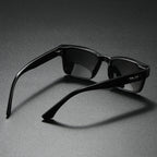 Quality Square Polarized Sunglasses Men Metal Core UV400 Unisex Sun Glasses Travel Hiking Beach Fishing Eyewear