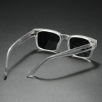 Quality Square Polarized Sunglasses Men Metal Core UV400 Unisex Sun Glasses Travel Hiking Beach Fishing Eyewear