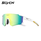 SCVCN UV400 Mountaineering Cycling Protective Glasses Running Sunglasses Stylish Hiking Driving Glasses MTB Sports Sunglasses