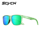 SCVCN Fashion Polarized Sunglasses for Men Outdoor Fishing Glasses Sports Bike UV400 Protection Women Bicycle Hiking Eyewear