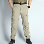Men’s Hiking Pants: Convertible, Lightweight, Waterproof, Quick Dry, Outdoor, Fishing, Travel, Safari, Camping, Detachable.