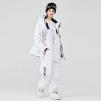 Men's And Women's Winter Outdoors Veneer Double Board Ski Suit