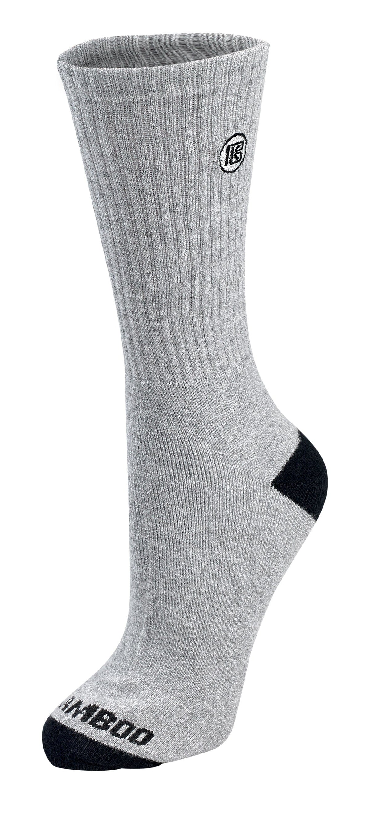 Premium Bamboo Rayon Crew Socks