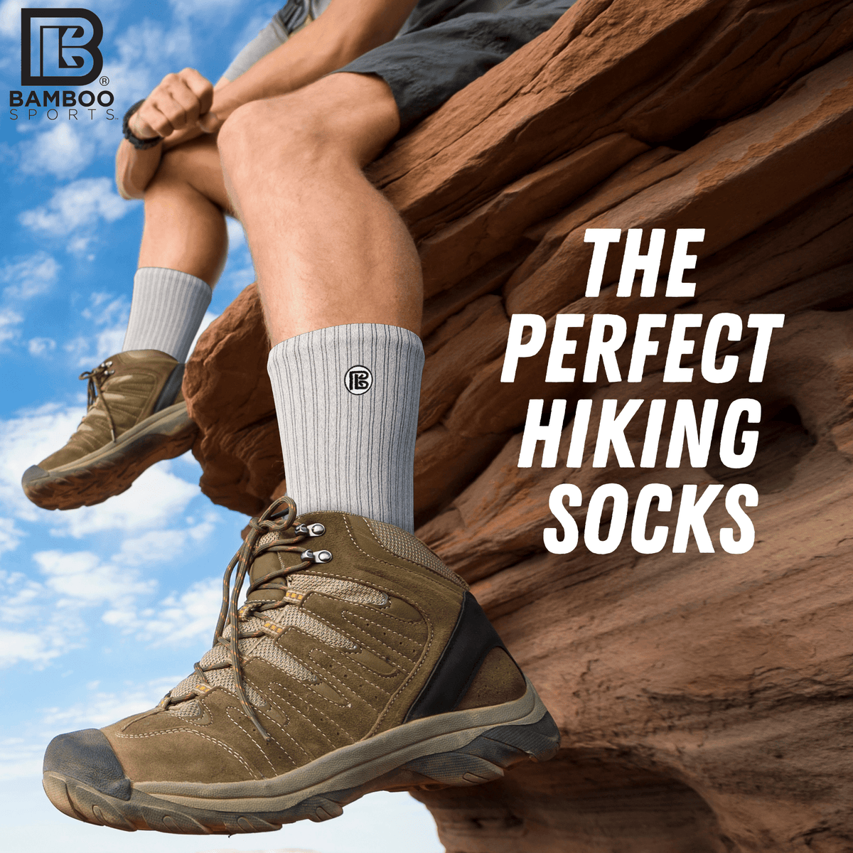 Premium Bamboo Rayon Crew Socks