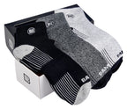 Premium Bamboo Rayon Quarter High Crew Socks