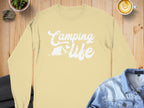 Camping Life with Tent and Heart Great Outdoors Long Sleeve T-Shirt