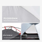 Outdoor Camping Thickened Rain-proof Camping Tent