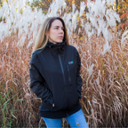 The Huakai Travel Rain Jacket - Black