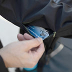 The Huakai Travel Rain Jacket - Black