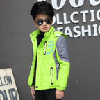 Kids Boys Girls Waterproof Rain Jacket - # BOAA12210001