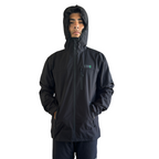 The Huakai Travel Rain Jacket - Black