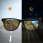 Men's Polarized Sport Sunglasses | UV400 Protection Goggles for Driving and Night Vision