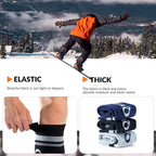 Kids Wool Blend Ski Socks, Cold Weather Knee-high Warm Socks for Winter