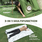 Unisex Waterproof Rain Poncho with Pocket for Hiking Outdoor