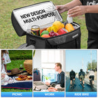 Insulated Bike Rear Rack Cooler Pannier – 11L