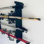 Wall-Mounted Ski Rack