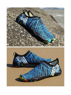 Summer Outdoor Mens Sports Water Shoes Non-Slip Beach Shoes Barefoot Upstream Shoes Quick-Dry Aqua Sock Barefoot For Beach Swim River Pool Lake Hiking Kayaking Surfing
