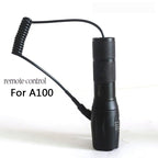 Waterproof Z45 Led Flashlight Ultra Bright Waterproof MINI Torch T6/L2/V6 zoomable 5 Modes 18650 rechargeable Battery for camping tactica Led Mini Water-Resistant Torch Light For Indoor & Outdoor Camping Hiking Accessories Gear